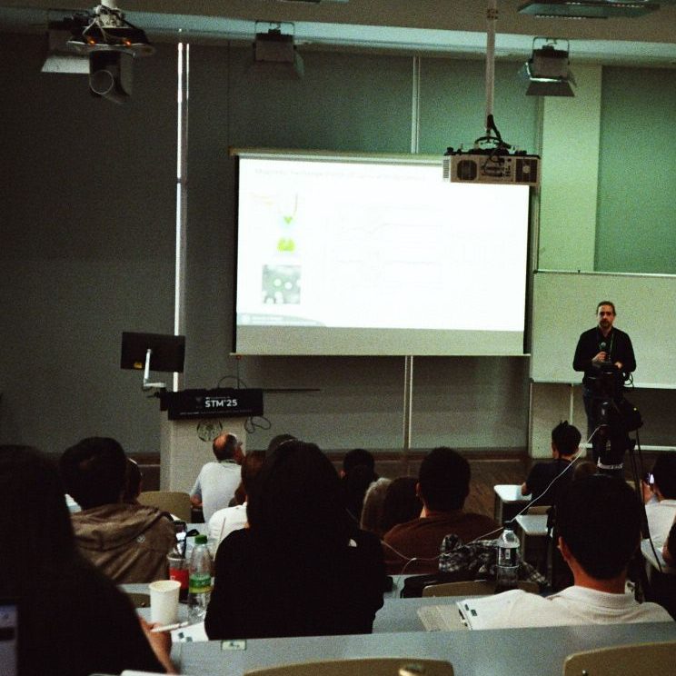 Young speaker at STM'25. Analog Photography Kurt Lichtenberg